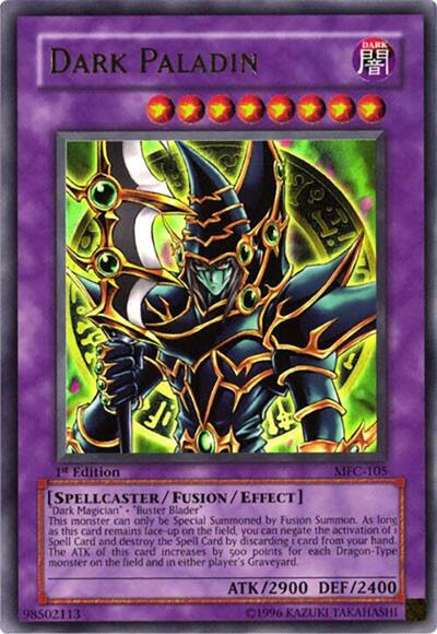Dark Paladin (1st Edition Artwork) (MFC-105) [Magician's Force]