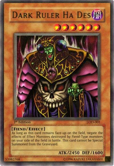 Dark Ruler Ha Des (LOD-001) [Legacy of Darkness]