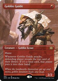 Goblin Guide (Borderless) (347) [Double Masters]