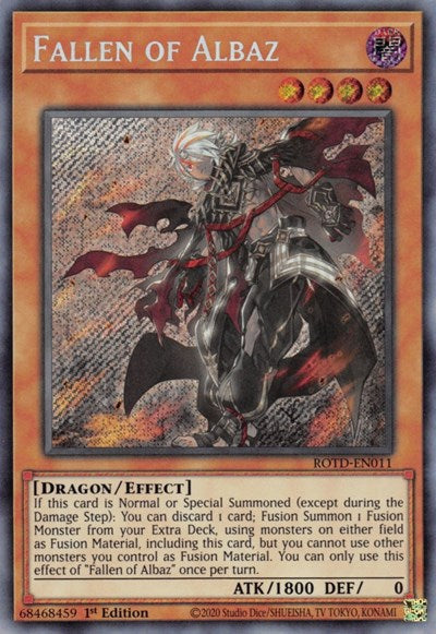Fallen of Albaz (ROTD-EN011) [Rise of the Duelist]