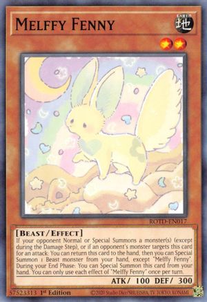 Melffy Fenny (ROTD-EN017) - Rise of the Duelist 1st Edition