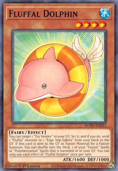 Fluffal Dolphin (ROTD-EN021) [Rise of the Duelist]