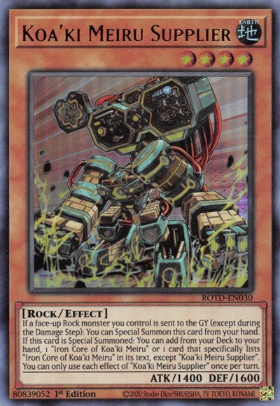 Koa'ki Meiru Supplier (ROTD-EN030) [Rise of the Duelist]