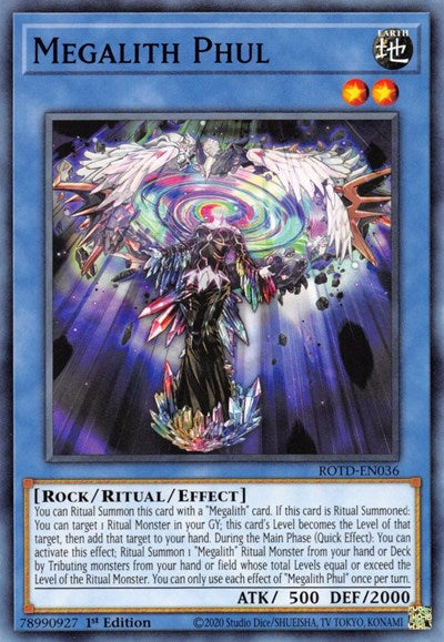 Megalith Phul (ROTD-EN036) [Rise of the Duelist]