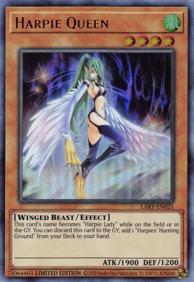 Harpie Queen (LART-EN021) [The Lost Art Promotion]