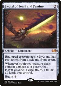 Sword of Feast and Famine (296) [Double Masters]