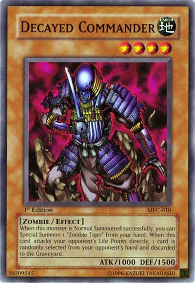 Decayed Commander (MFC-010) [Magician's Force]