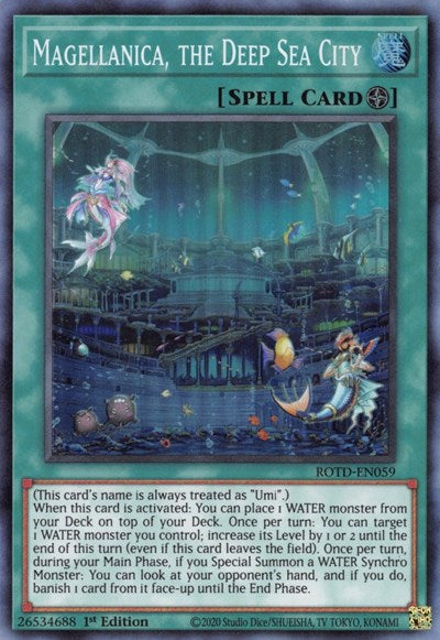 Magellanica, the Deep Sea City (ROTD-EN059) [Rise of the Duelist]