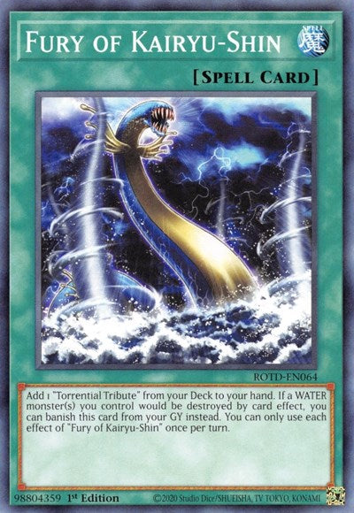 Fury of Kairyu-Shin (ROTD-EN064) [Rise of the Duelist]