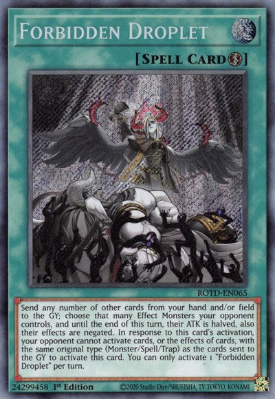 Forbidden Droplet (ROTD-EN065) [Rise of the Duelist]