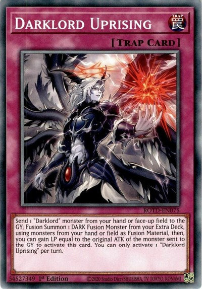Darklord Uprising (ROTD-EN075) [Rise of the Duelist]