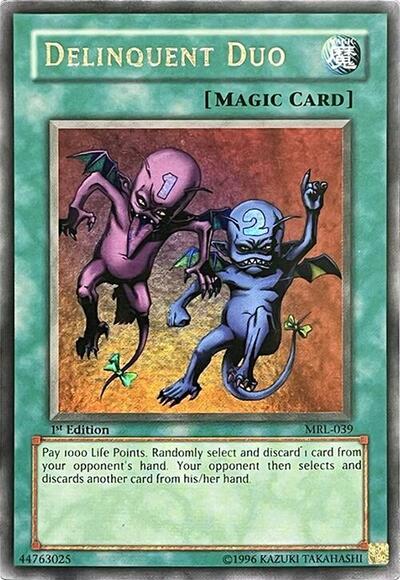 Delinquent Duo (MRL-039) [Magic Ruler]