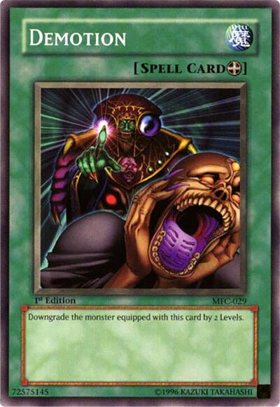 Demotion (MFC-029) [Magician's Force]