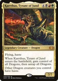 Karrthus, Tyrant of Jund (205) [Double Masters]