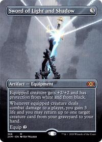 Sword of Light and Shadow (Borderless) (366) [Double Masters]