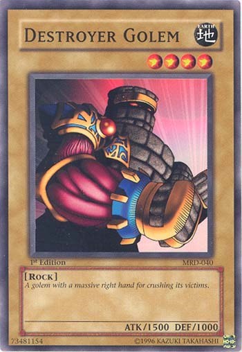 Destroyer Golem (MRD-040) [Metal Raiders]
