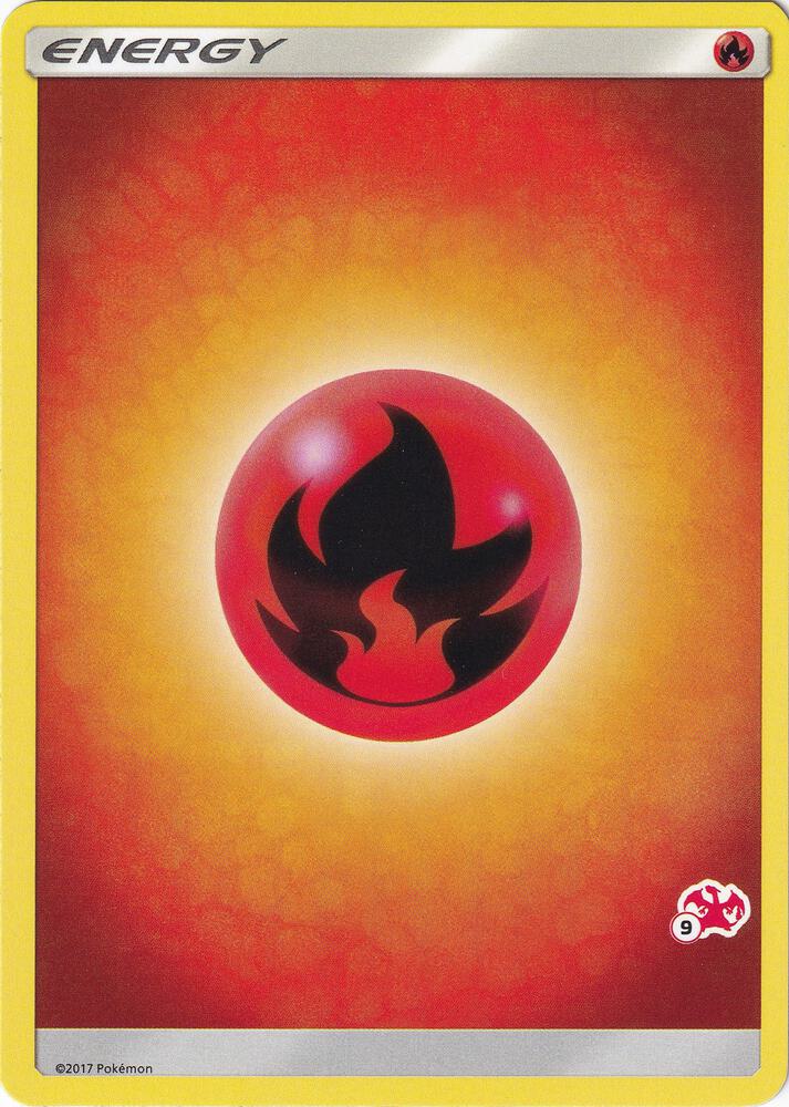 Fire Energy (#9 Charizard Stamped) [Battle Academy]