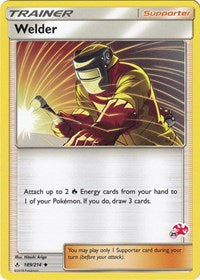 Welder - 189/214 (#25 Charizard Stamped) (189/214) [Battle Academy]