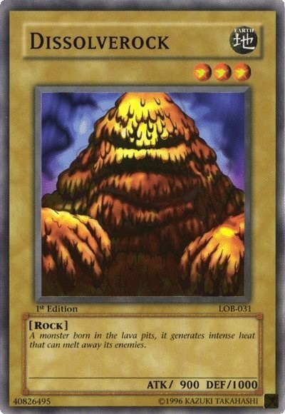 Dissolverock (LOB-031) [The Legend of Blue Eyes White Dragon]