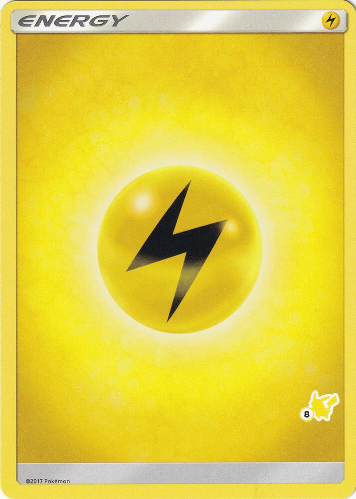 Lightning Energy (#8 Pikachu Stamped) [Battle Academy]