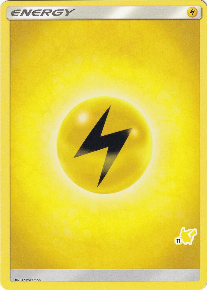 Lightning Energy (#11 Pikachu Stamped) [Battle Academy]