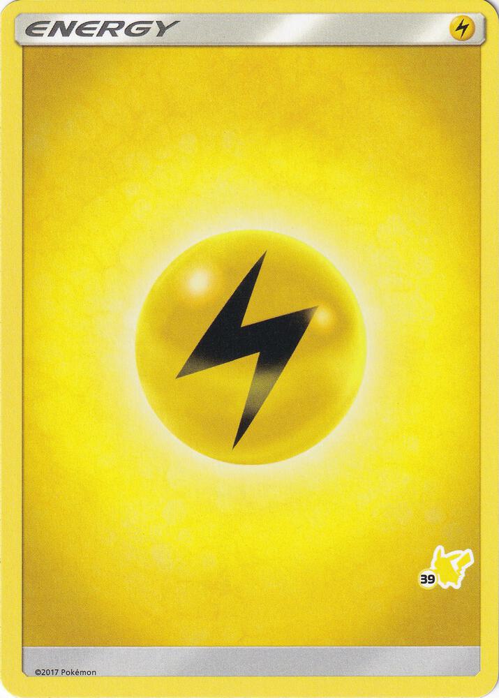 Lightning Energy (#39 Pikachu Stamped) [Battle Academy]