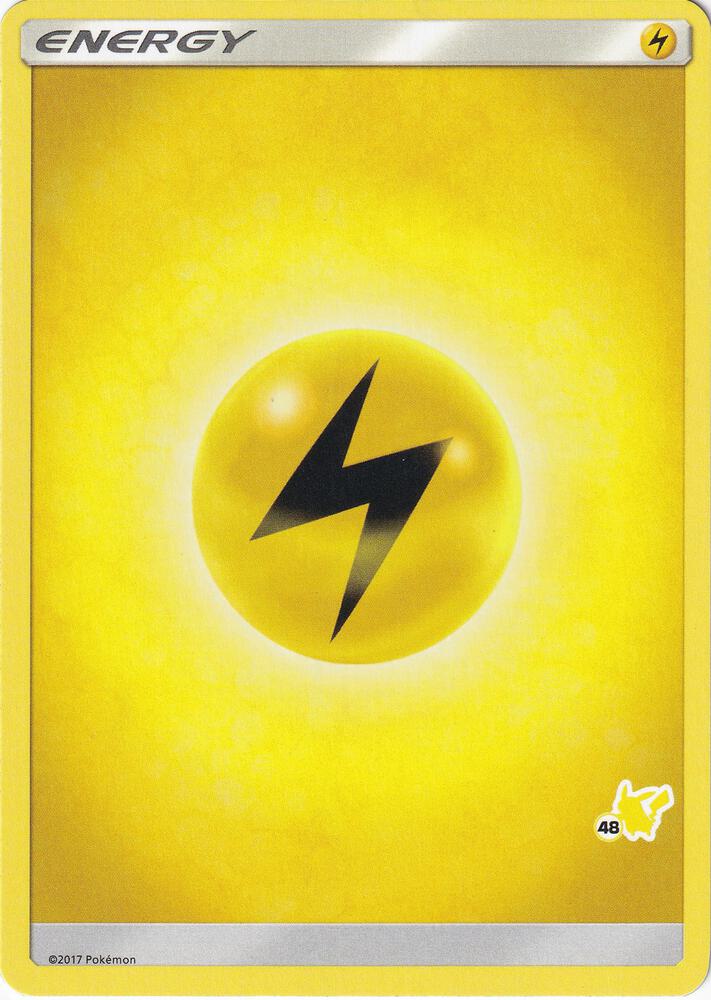 Lightning Energy (#48 Pikachu Stamped) [Battle Academy]