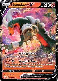 Houndoom V (021/189) [SWSH03: Darkness Ablaze]