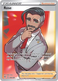 Rose (Full Art) (189/189) [SWSH03: Darkness Ablaze]