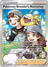 Pokemon Breeder's Nurturing (Full Art) (188/189) [SWSH03: Darkness Ablaze]