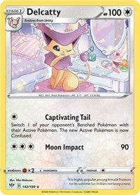 Delcatty (142/189) [SWSH03: Darkness Ablaze]