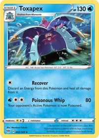 Toxapex (052/189) [SWSH03: Darkness Ablaze]