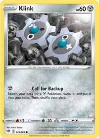 Klink (125/189) [SWSH03: Darkness Ablaze]