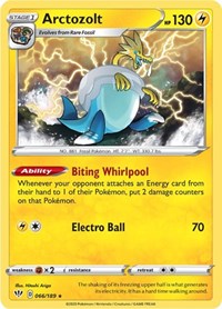 Arctozolt (066/189) [SWSH03: Darkness Ablaze]