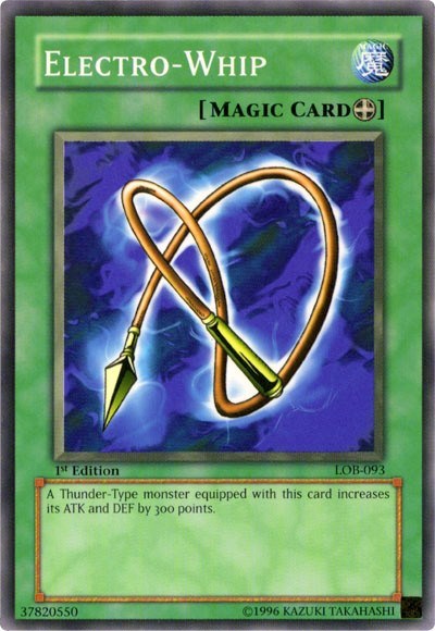 Electro-Whip (LOB-093) [The Legend of Blue Eyes White Dragon]
