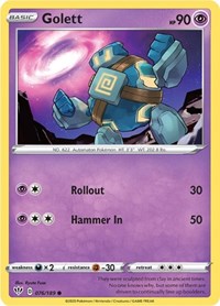 Golett (076/189) [SWSH03: Darkness Ablaze]
