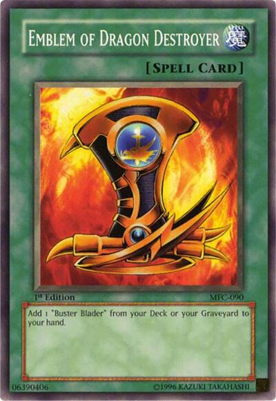 Emblem of Dragon Destroyer (MFC-090) [Magician's Force]