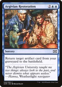 Argivian Restoration (42) [Double Masters]
