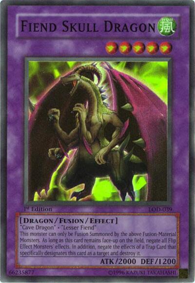 Fiend Skull Dragon (LOD-039) [Legacy of Darkness]