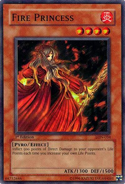Fire Princess (LON-034) [Labyrinth of Nightmare]