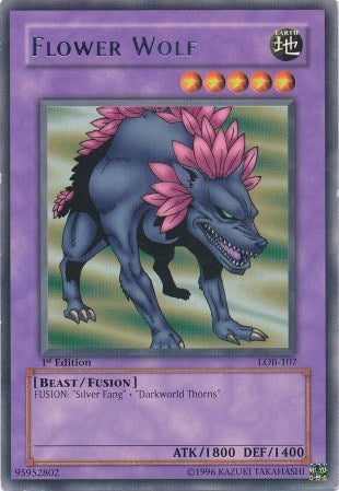 Flower Wolf (LOB-107) [The Legend of Blue Eyes White Dragon]