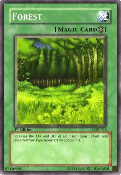 Forest (LOB-046) [The Legend of Blue Eyes White Dragon]