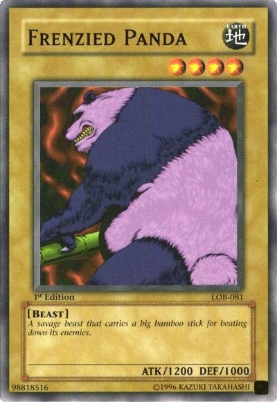 Frenzied Panda (LOB-081) [The Legend of Blue Eyes White Dragon]