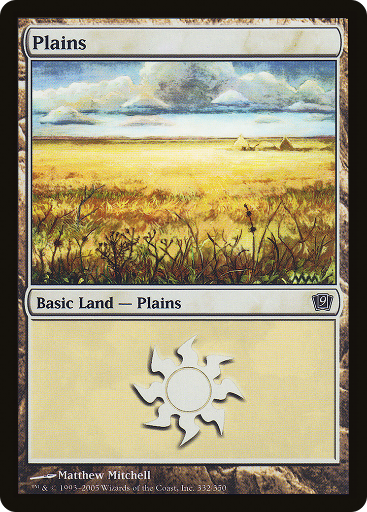 Plains (9ED-332★) - 9th Edition
