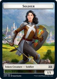 Soldier Token (6) [Double Masters]