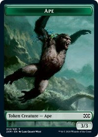Ape Token (12) [Double Masters]