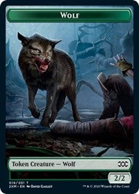 Wolf Token (19) [Double Masters]
