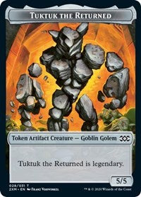 Tuktuk the Returned Token (28) [Double Masters]