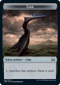 Clue // Servo Double-Sided Token (22 // 25) [Double Masters]