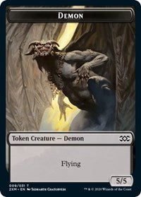 Demon // Germ Double-Sided Token (9 // 10) [Double Masters]